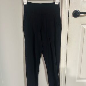Women's Black High-Waisted Pants